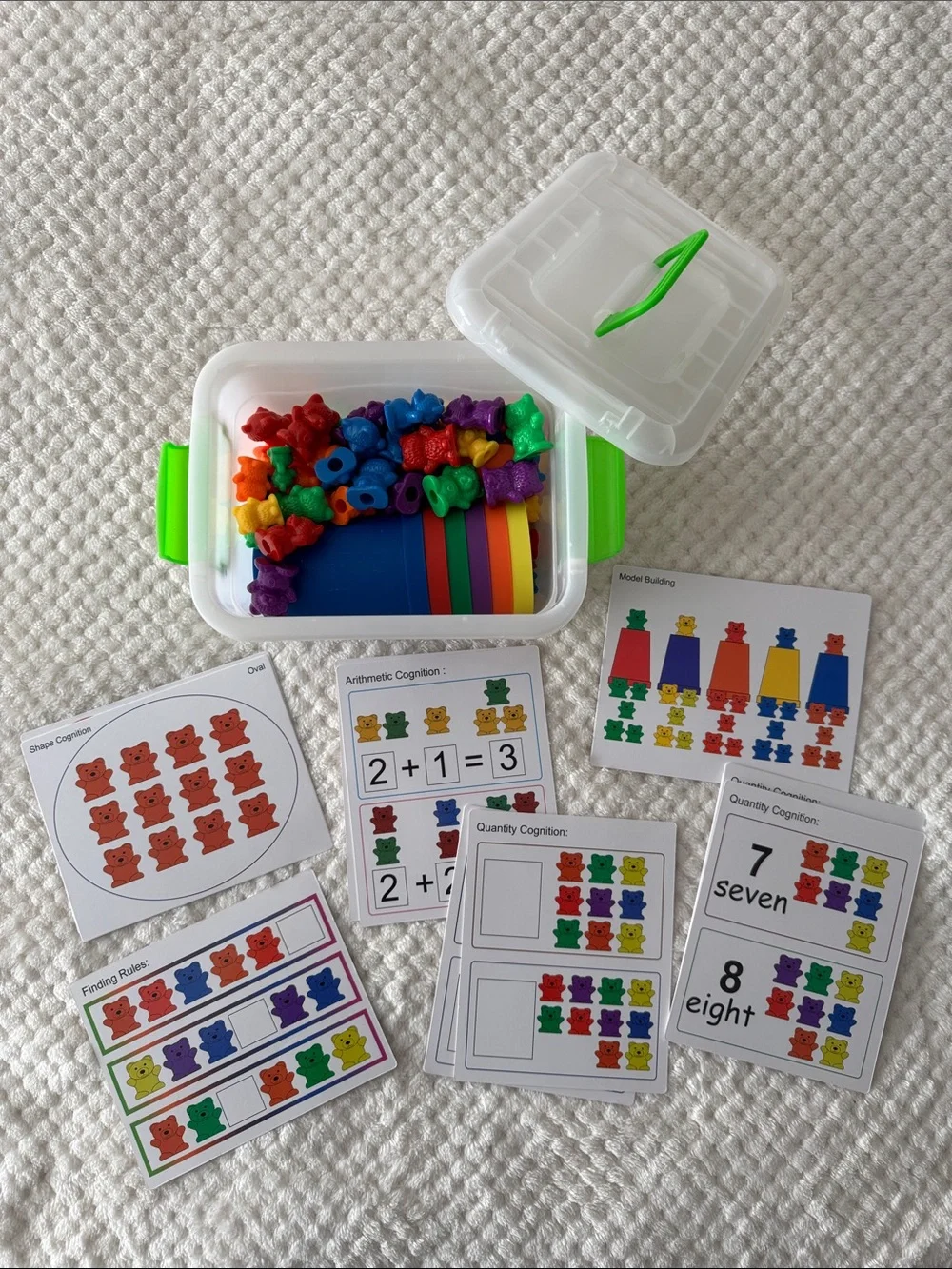 🧸 🆕 Counting Bears Learning & Math Activity Set